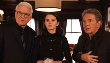 Oliver, Charles and Mabel look concerned