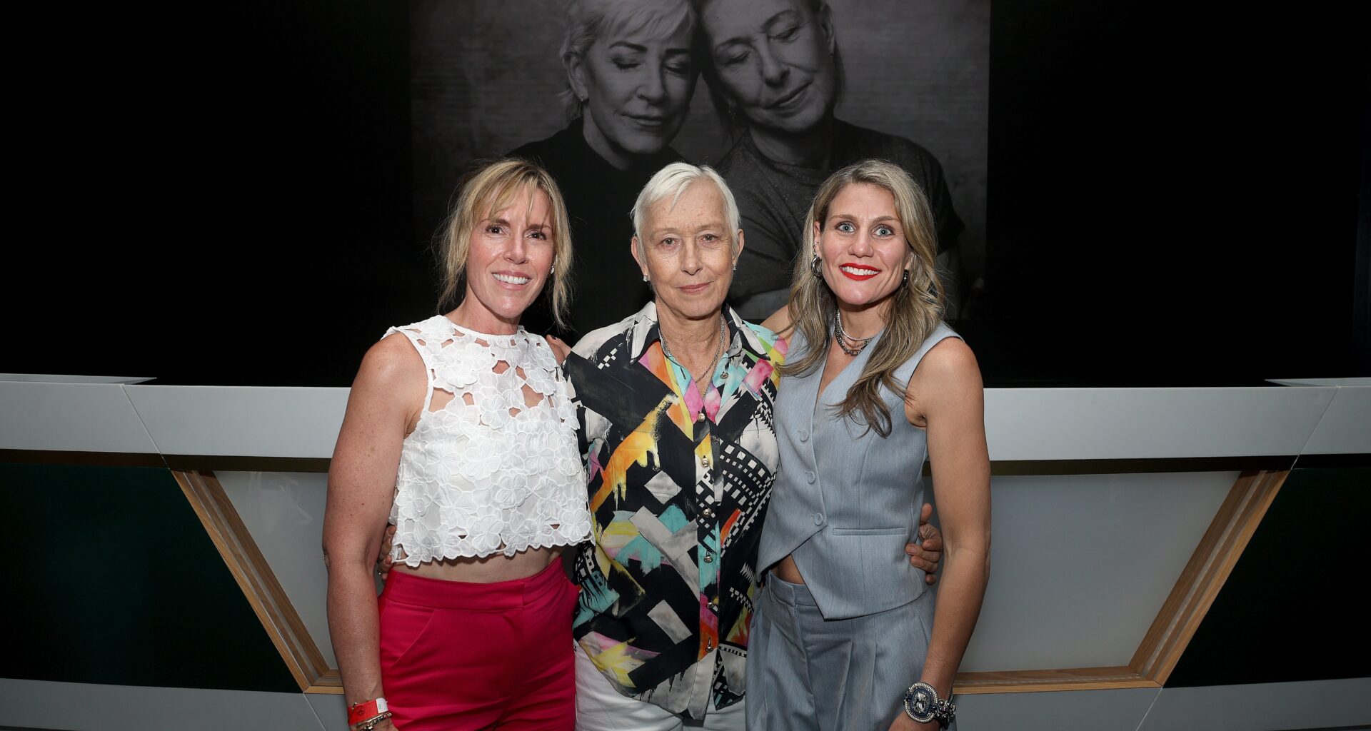 Wimbledon screening of 'Chris & Martina: The Final Set' honors Evert's resilience