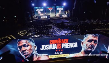 Image: Anthony Joshua invites Tyson Fury into ring after July 25 fight: "If you're serious"
