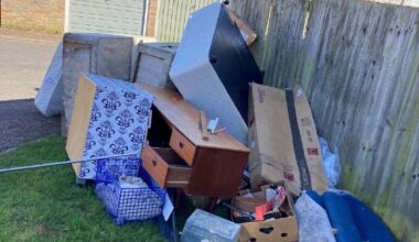 Resident who dumped shed and other waste at Silver Green in Fairstead in King’s Lynn fined £300