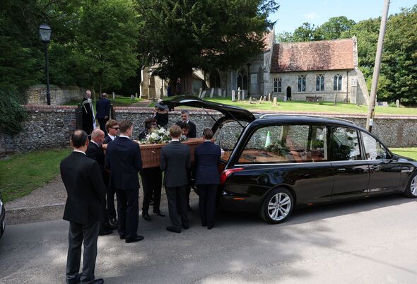 Lady Pamela Hicks Funeral. St Bartholomew's Church, Brightwell Baldwin, Oxfordshire. 13 JUN 2026 Lady Pamela Hicks Funeral. St Bartholomew's Church, Brightwell Baldwin, Oxfordshire. 13 JUN 2026