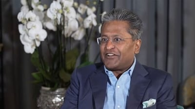 Lalit Modi claimed that his son getting kidnapped once was why he walked away from cricket. (X/@ANI)