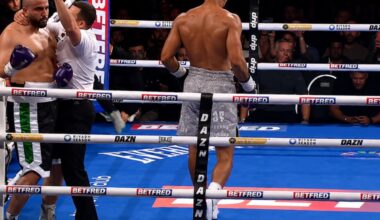 Image: Leo Atang Stops Fouad Shaili In Opening Round To Stay Unbeaten