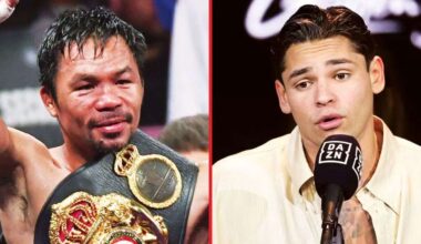 Ryan Garcia names the current world champion Manny Pacquiao can beat to make history