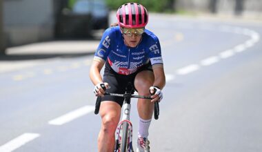 Kristen Faulkner during the Tour de Suisse 2025