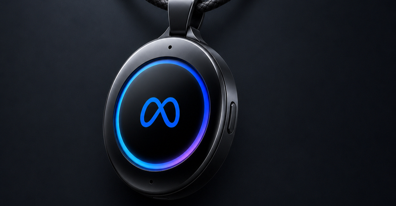 Meta AI pendant