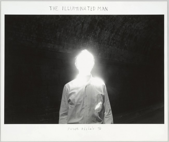 Michals, Duane, The Illuminated Man, 1968, 