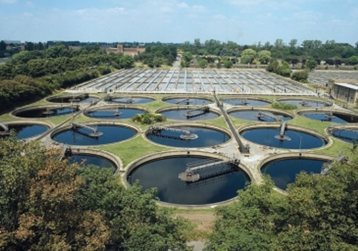 Mogden Sewage Treatment Works