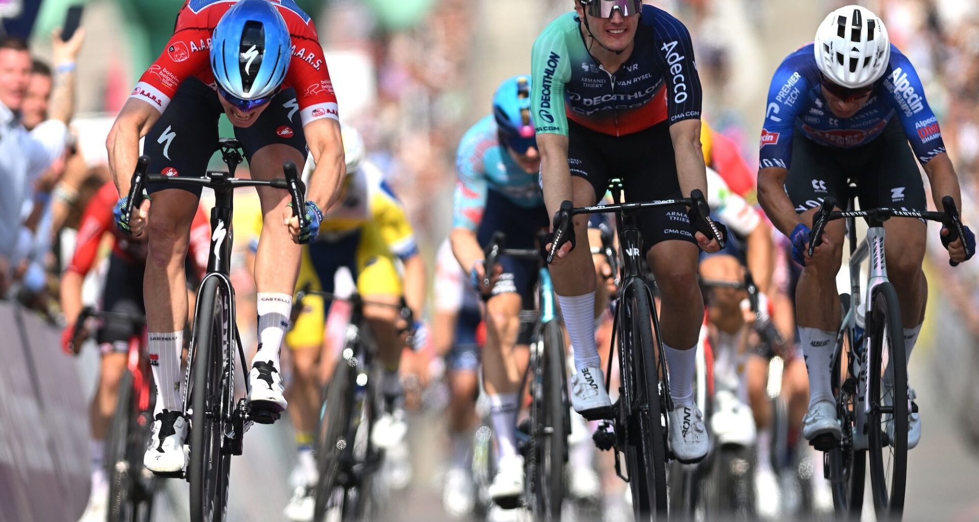 Baloise Belgium Tour: Tim Merlier wins stage 2 to claim race lead