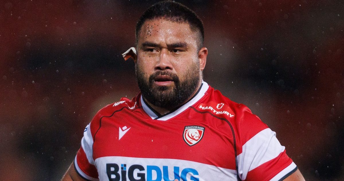 All Black Nepo Laulala among 12 leavers confirmed by Gloucester