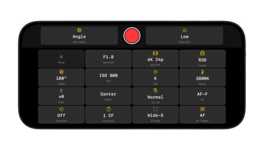 ZR CTL app for Nikon ZR