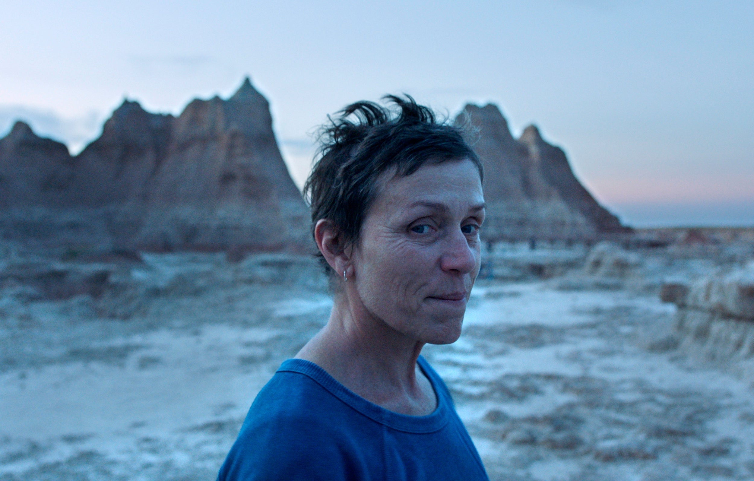 Frances McDormand in Chloé Zhao’s Oscar-winning ‘Nomadland’