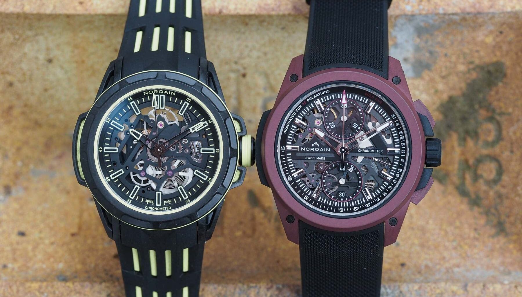 【F】 Norqain Wild One Skeleton X-Lite & Skeleton Chrono