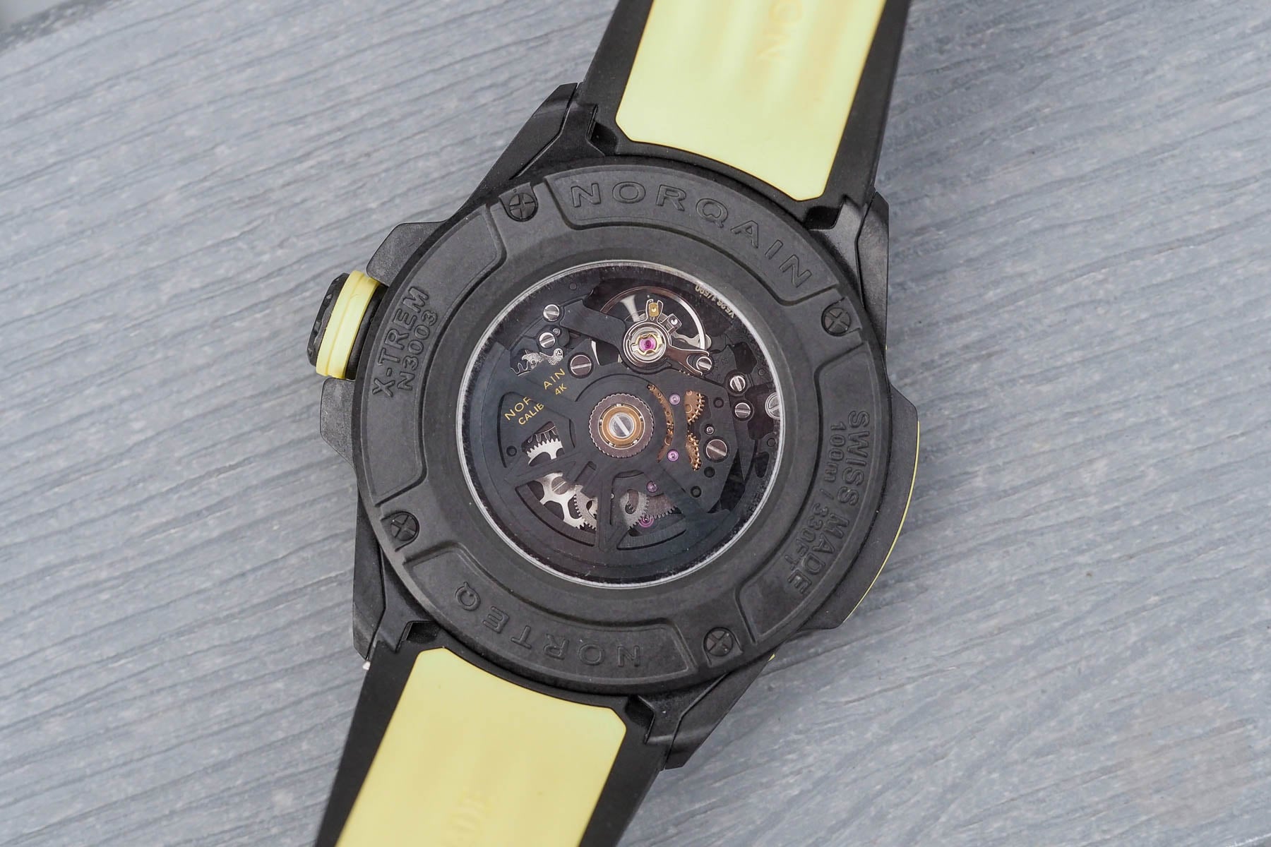 Norqain Wild One Skeleton X-Lite movement