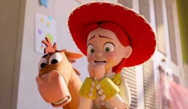 Jessie and Bullseye in Toy Story 5