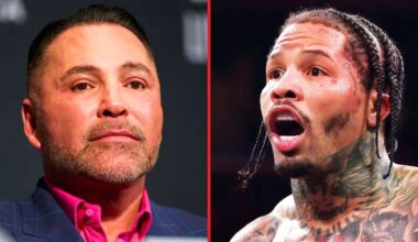 Oscar De La Hoya says that Gervonta Davis does not deserve undefeated record ahead of comeback