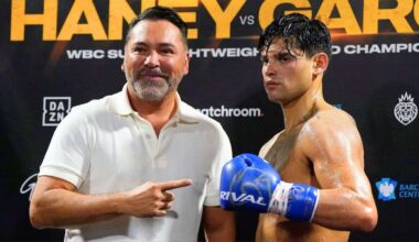 Oscar De La Hoya rules out one reported opponent for Ryan Garcia: “That’s a misunderstanding”