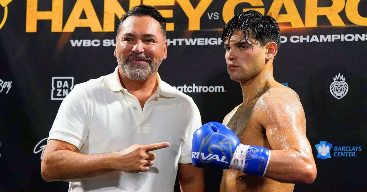 Oscar De La Hoya rules out one reported opponent for Ryan Garcia: “That’s a misunderstanding”
