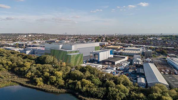 A 7400 m2 living wall incorporated into the second building of Pure’s data centre campus in London, U.K. will be one of the world’s largest, the company says.