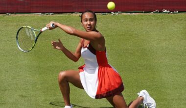 Canada's Leylah Annie Fernandez falls to Wang Xinyu at Wimbledon tune-up event in Germany