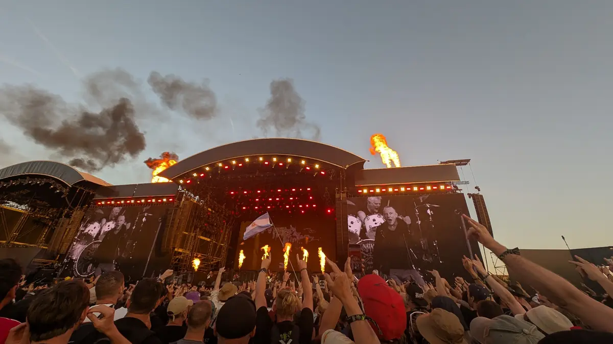 Iron Maiden - Hellfest 2026. Photo: Bogdan Bele/MetalTalk