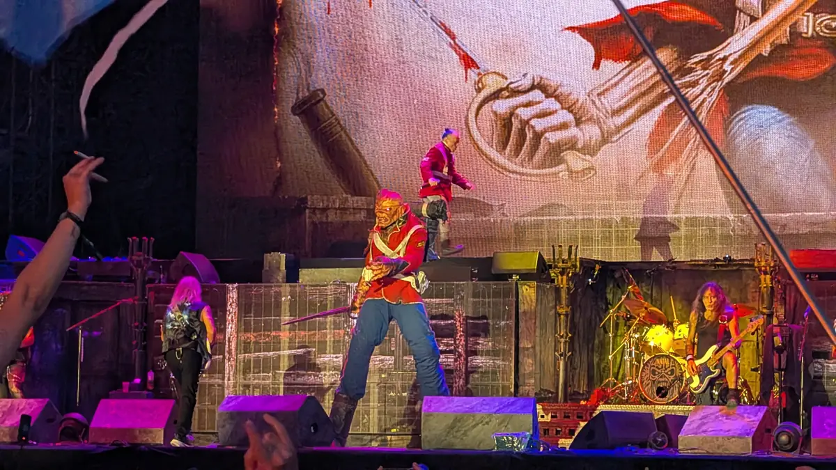 Iron Maiden - Hellfest 2026. Photo: Bogdan Bele/MetalTalk
