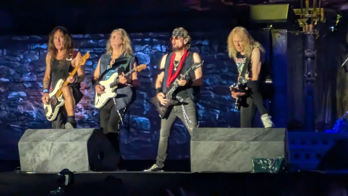 Iron Maiden - Hellfest 2026. Photo: Bogdan Bele/MetalTalk
