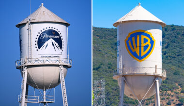 Paramount Warner Bros Studio Merger Water Towers