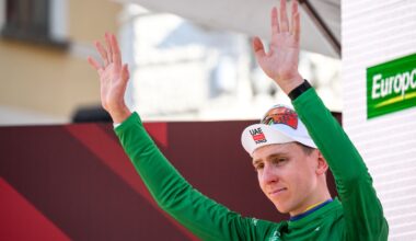 Tadej Pogačar 'shaken' after partner Urska Žigart injured in Tour de Suisse crash