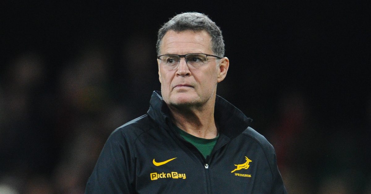 Rassie Erasmus pipped by fierce rival in Nations Championship win percentages