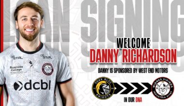 Half-back Danny Richardson joins until end of season