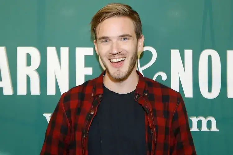 Felix Kjellberg AKA PewDiePie (Photo: GettyImages) פליקס קיילברג, פיודיפאי (PewDiePie)