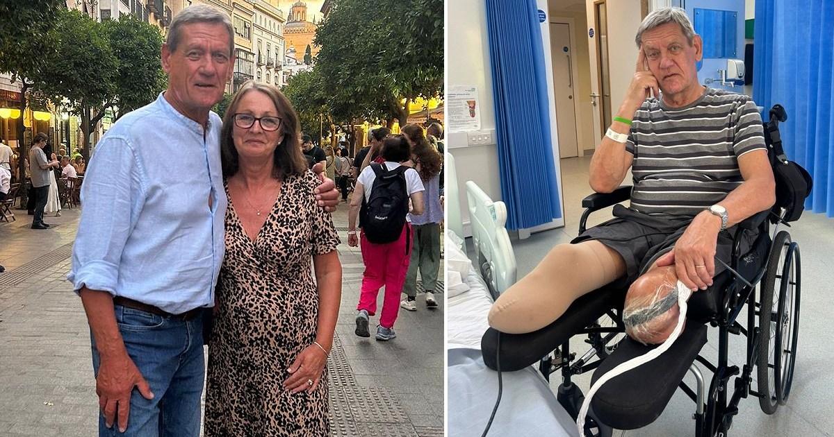 I had stabbing pains in my toes – then my legs were amputated
