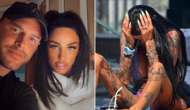 Katie Price looks exasperated in Dubai as she ‘contemplates leaving’ Lee Andrews