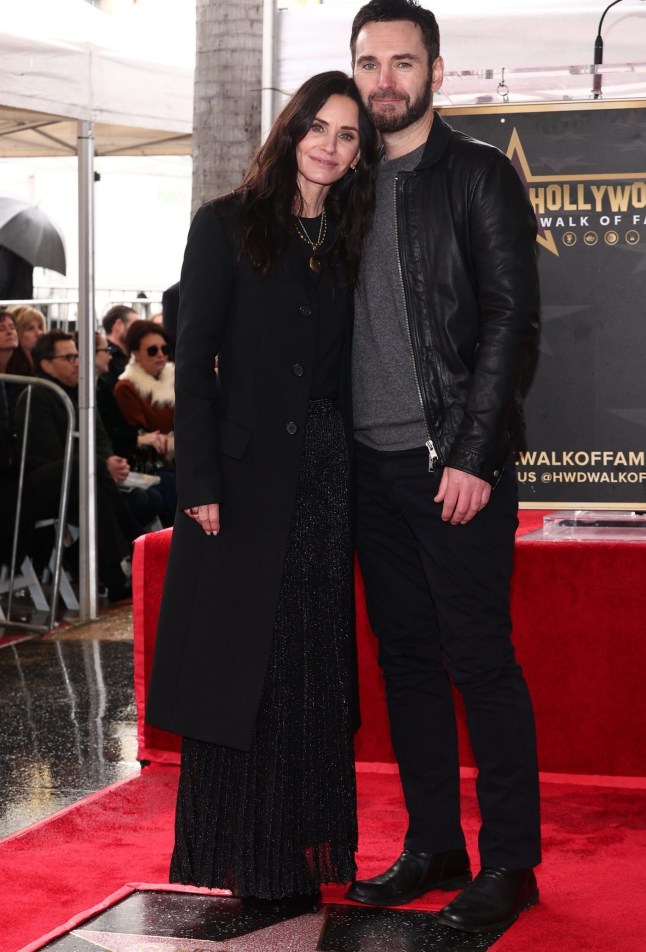 Courteney Cox and Johnny McDaid