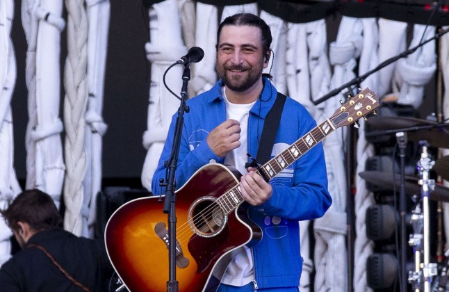 Noah Kahan on stage