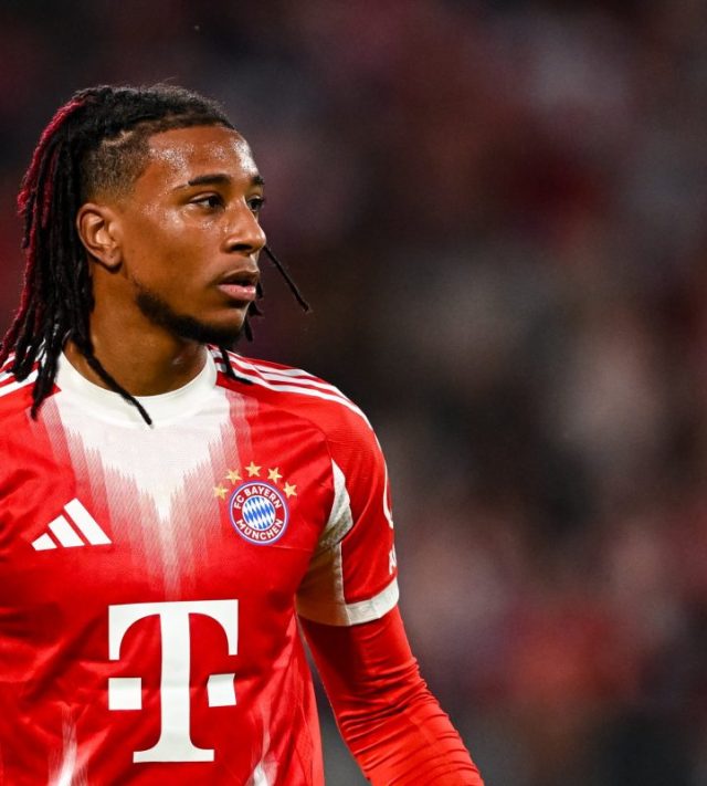 MUNICH, GERMANY - SEPTEMBER 17: Michael Olise of FC Bayern Muenchen reacts during the UEFA Champions League 2025/26 League Phase MD1 match between FC Bayern M??nchen and Chelsea FC at Football Arena Munich on September 17, 2025 in Munich, Germany. (Photo by Daniel Kopatsch/Getty Images)