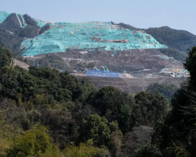 The giant Jianxiawo lithium mine in China, run by CATL, the world's biggest battery producer (Photo: Gilles Sabrie / Bloomberg via Getty)