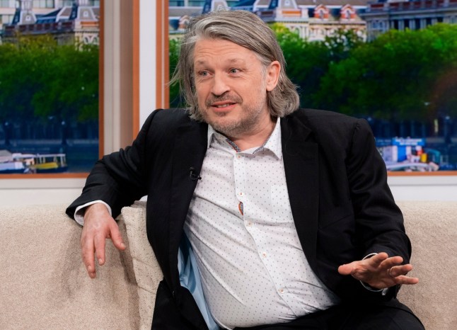 Editorial use only Mandatory Credit: Photo by Ken McKay/ITV/Shutterstock (14345543n) Richard Herring 'Good Morning Britain' TV show, London, UK - 13 Feb 2024