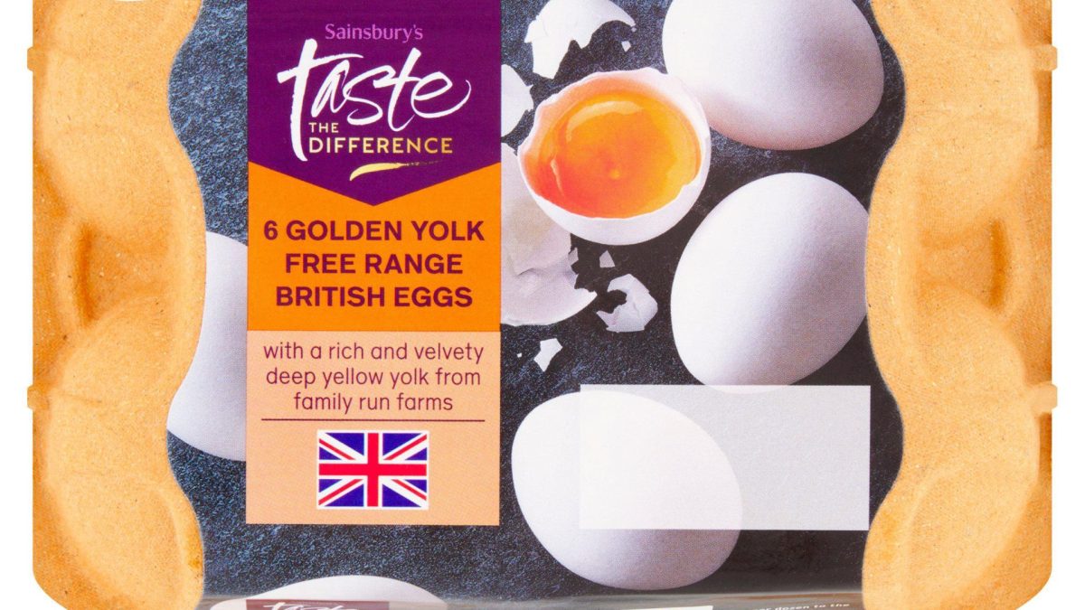 Sainsbury's Golden Yolk Free Range British Eggs, Taste the Difference x6 328g https://www.sainsburys.co.uk/gol-ui/product/sainsburys-free-range-white-golden-yolk-egg-taste-the-difference-x6