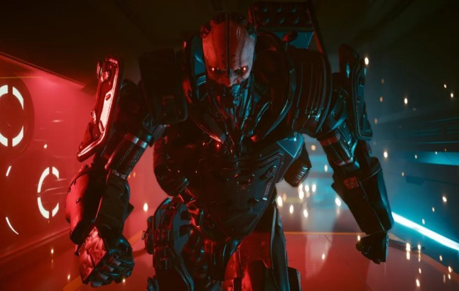 Adam Smasher in Cyberpunk 2077
