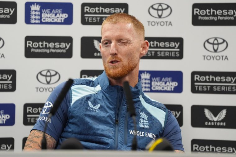 England's Ben Stokes during a press conference at Lord's, London. Picture date: Wednesday June 3, 2026. PA Photo. Photo credit should read: Ben Whitley/PA Wire. RESTRICTIONS: Editorial use only. No commercial use without prior written consent of the ECB. Still image use only. No moving images to emulate broadcast. No removing or obscuring of sponsor logos.