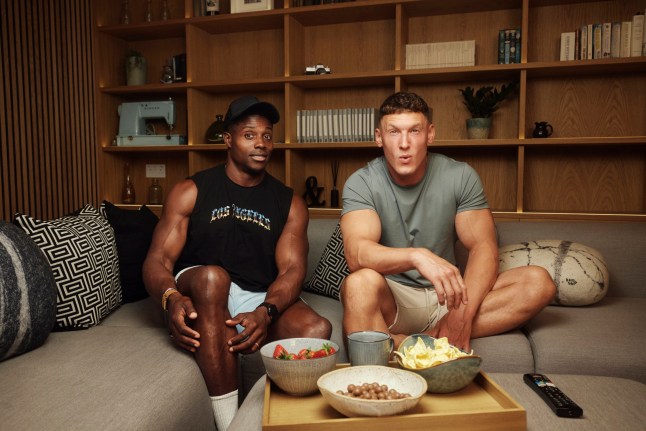 Celebrity Gogglebox returns with huge new cast of famous faces Harry and Matt aka Nitro and Legend from Gladiators