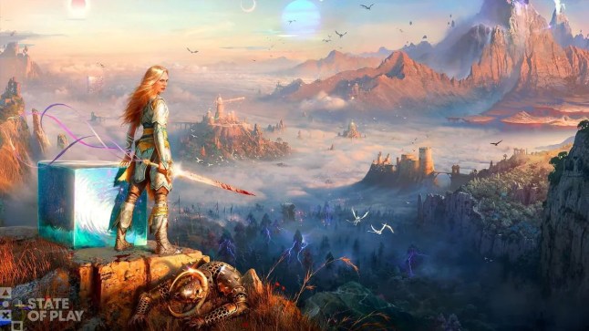 God Of War Laufey artwork of a vast landscape