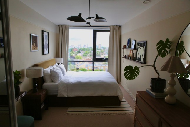 Inside Amélie Pellerin's flat in Dalston, East London.