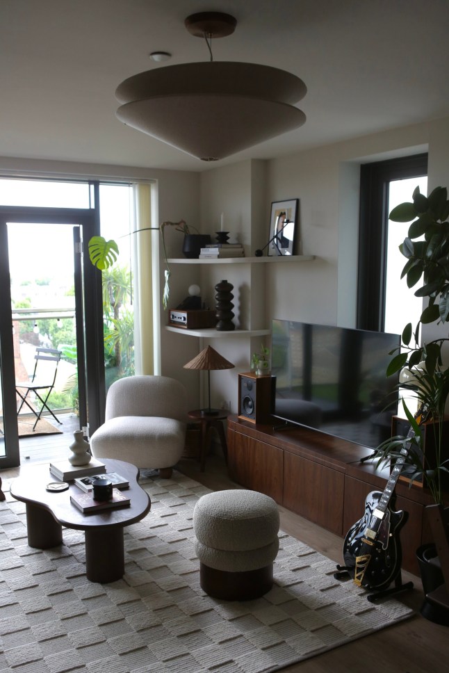Inside Amélie Pellerin's flat in Dalston, East London.