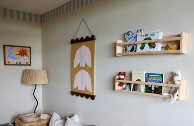 Inside Amélie Pellerin's flat in Dalston, East London.