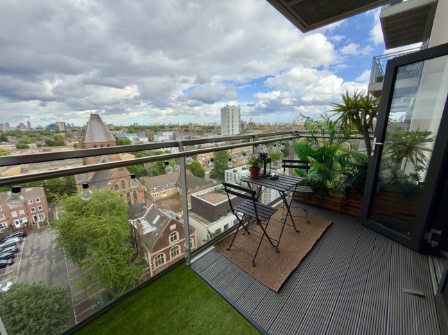 Inside Amélie Pellerin's flat in Dalston, East London.