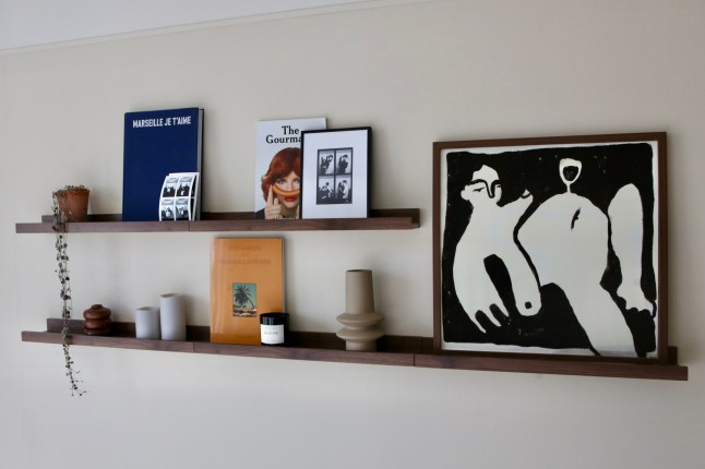 Inside Amélie Pellerin's flat in Dalston, East London.