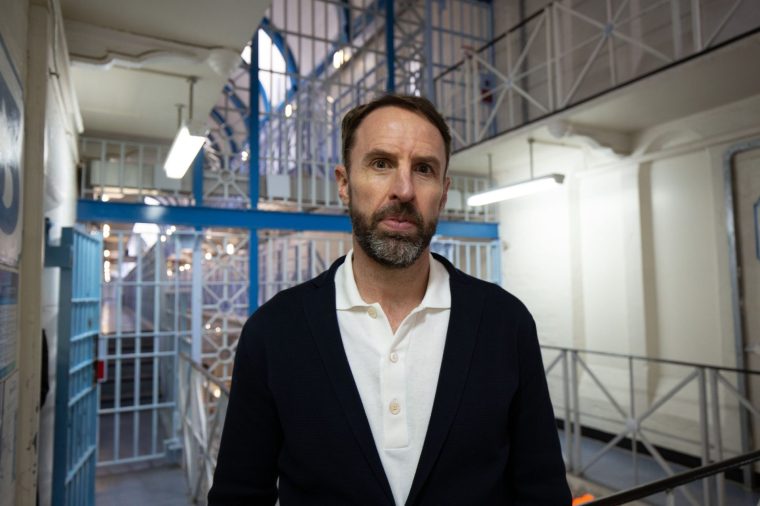 TX DATE:08-06-2026,TX WEEK:23,EMBARGOED UNTIL:02-06-2026 00:00:00,PEOPLE:Gareth Southgate,DESCRIPTION:at Leeds Prison ,COPYRIGHT:Cardiff Productions,CREDIT LINE:BBC/Cardiff Productions/Sam Palmer